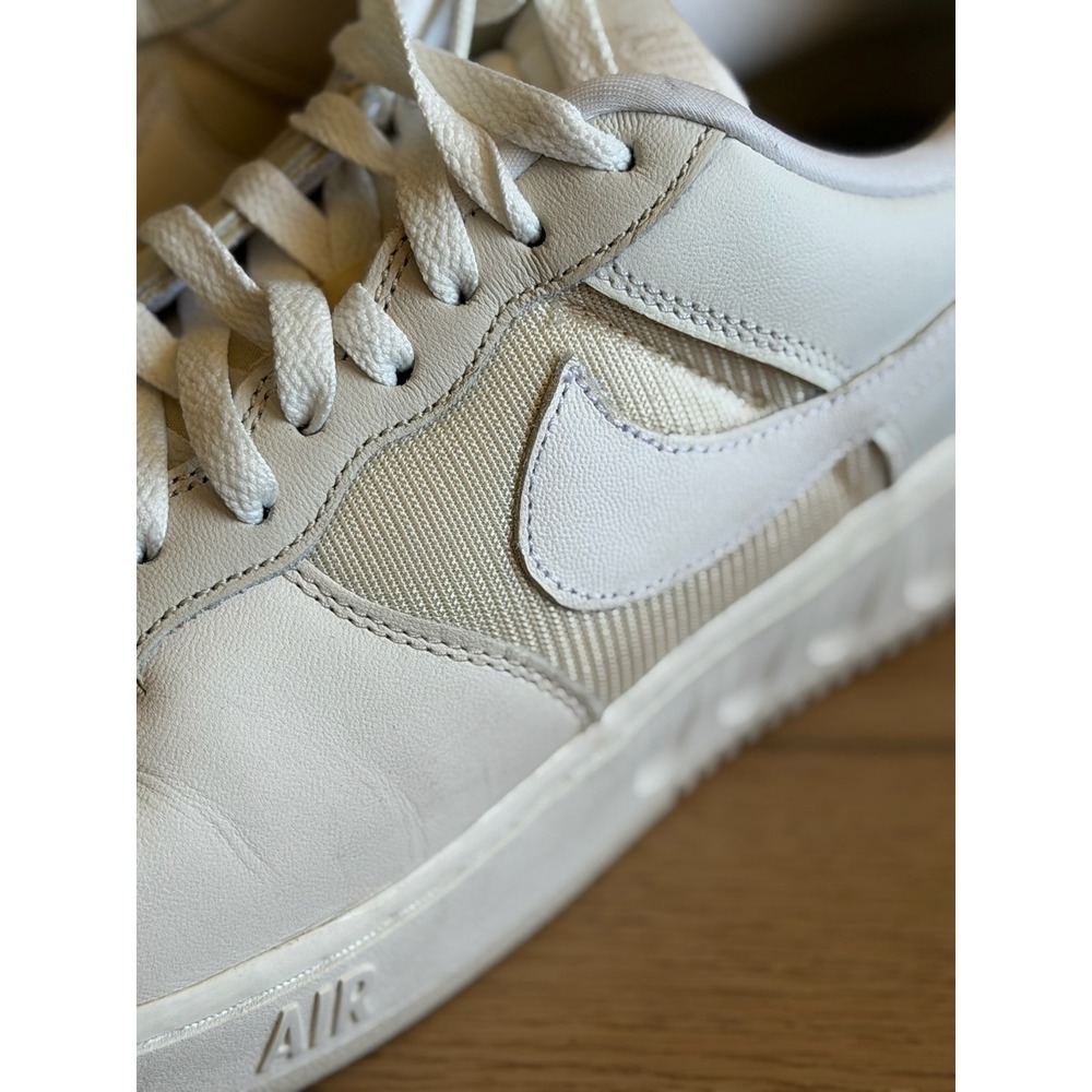 Nike Air Force 1 React Summit White Coconut Milk Mens 10.5 DM0573-101 Low Top XX - Picture 5 of 15